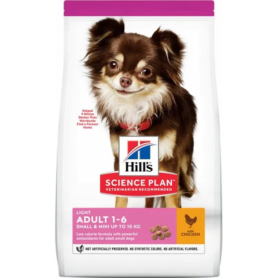 Hill's Science Plan Light Small & Mini Kip - 1,5 kg