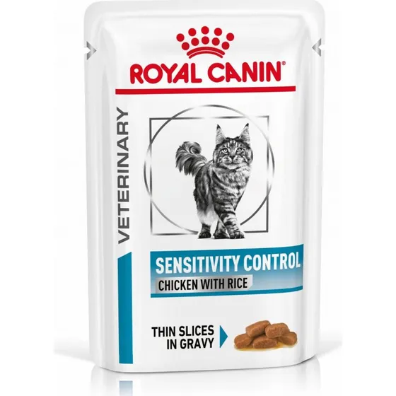 Royal Canin Sensitivity Control Kip & Rijst Natvoer 12x85g