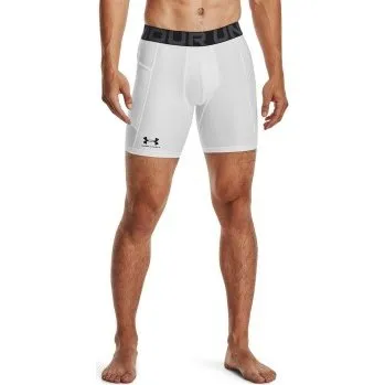 Under Armour HeatGear Mid Compression Shorts Wit - Small