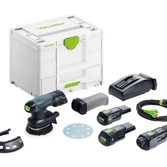 Festool ETSC 125 Li 3,0 I-Set Accu Excenterschuurmachine