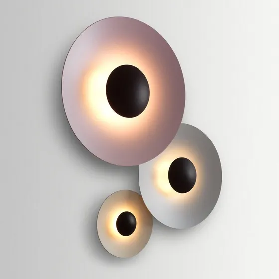 Marset Ginger 42C LED Wandlamp Lila Ø42cm