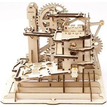 Robotime Marble Run Climber Fortress - Houten knikkerbaan zonder lijm