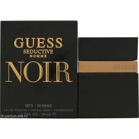 Guess Seductive Noir Homme Eau de Toilette 50ml