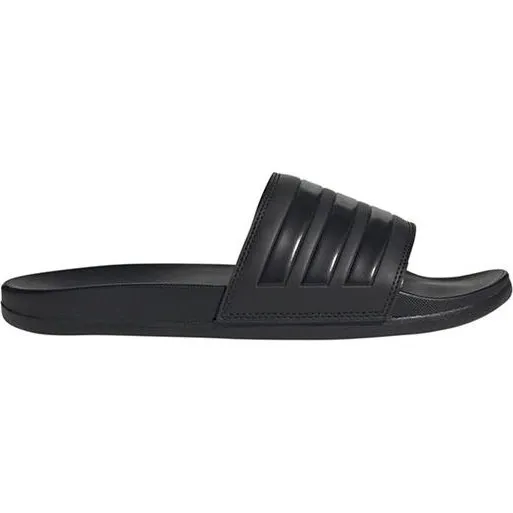 Adidas Adilette Comfort matzwarte teenslippers - 40 2/3