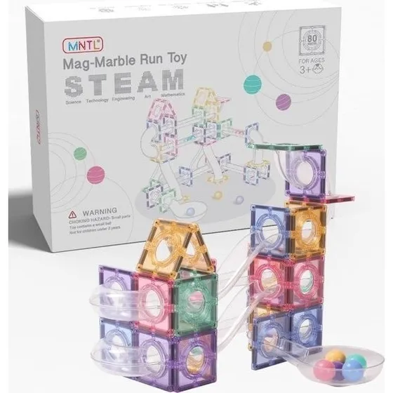 MNTL Magnetic Tiles 80-delig Pastel