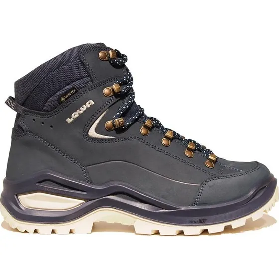 Lowa Renegade Evo GTX Mid Wandelschoenen Dames - Slateblue/Dune - Maat 7