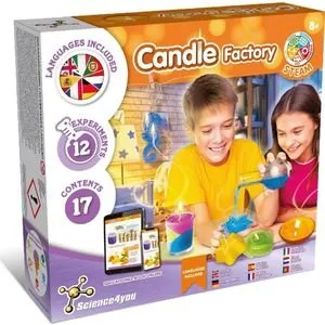 Science4you Candle Factory - DIY Kaarsen maken voor Kinderen vanaf 8 jaar