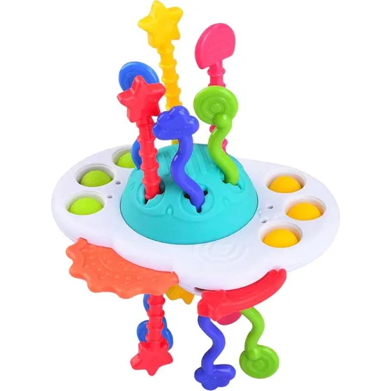 Playgo Sensorische Bal Ruimteschip, 16 x 13 x 10 cm