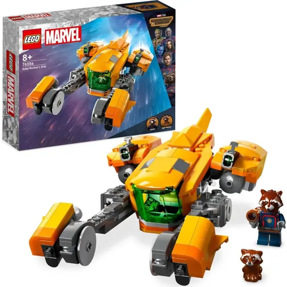 LEGO Marvel 76254 Het Schip van Baby Rocket