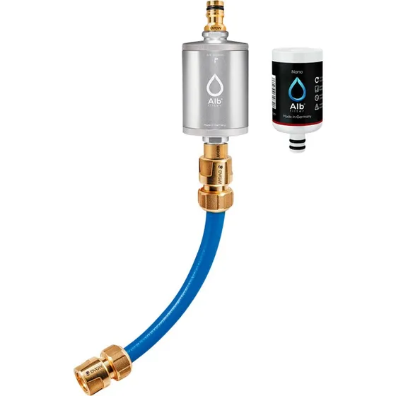 Alb Mobil Actief Drinkwaterfilter met GEKA-aansluiting - Zilver