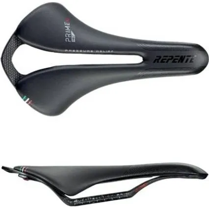 Repente Prime 3.0 Zadel 142mm Carbon Rails Zwart