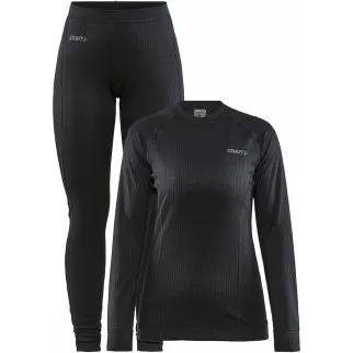 Craft Core Dry Baselayer Set Dames - Zwart - XL
