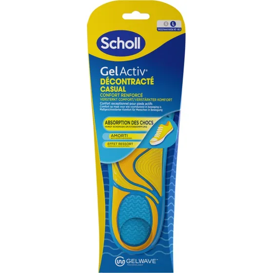 Scholl Gel Active Casual Inlegzool L 40-46.5