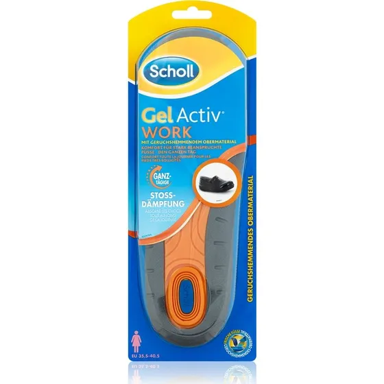 Scholl GelActiv Insole Work 1 Paar
