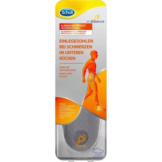 Scholl In-Balance Inlegzooltjes, maat 37-39,5 (1 paar)