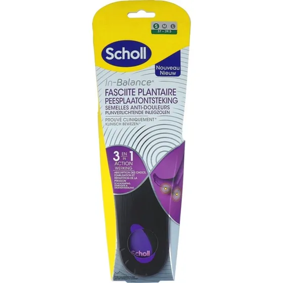 Scholl In Balance Inlegzolen Peesplaatontsteking Medium