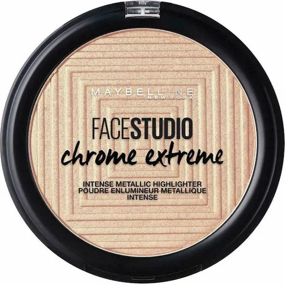 Maybelline Facestudio Chrome Extreme Metallic Highlighter 300 Sandstone Shimmer