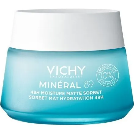Vichy Minéral 89 48h Moisture Matte Sorbet 50 ml