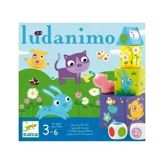 DJECO Ludamino – Kinderen spel met drie spellen