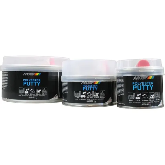 Motip 2K Polyester Plamuur 500g + Verharder