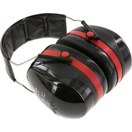 3M Peltor Optime III H540A Gehoorkappen Zwart