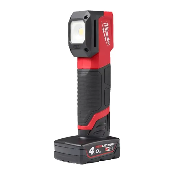 Milwaukee M12 CML-401 LED Werklamp met 4.0 Ah Accu