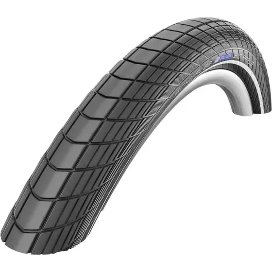 Schwalbe Big Apple RaceGuard 24 x 2.00 zwart met reflectie
