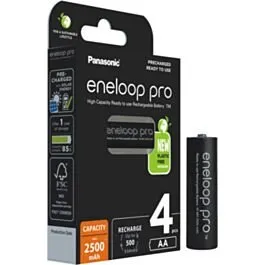 Panasonic Eneloop Pro AA 2500 mAh (4-pack)