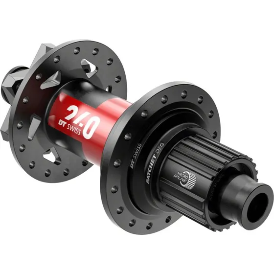 DT Swiss 240 MTB DB DEG 90 Achternaaf Zwart 12x142mm Boost