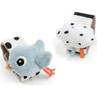 Done by Deer Baby Handrammelaar 2st Happy Clouds Blauw