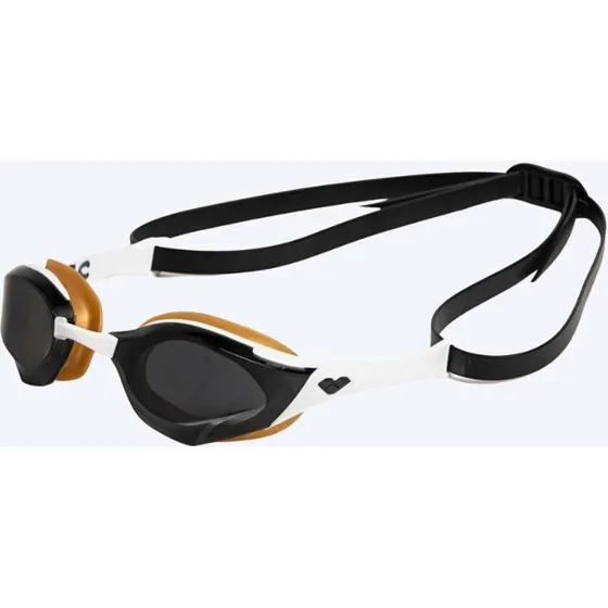 Arena Cobra Edge Swipe Zwembril - Wit/Goud (Smoke)