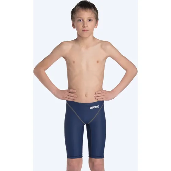 Arena Powerskin ST Next jongens wedstrijd zwembroek - Donkerblauw