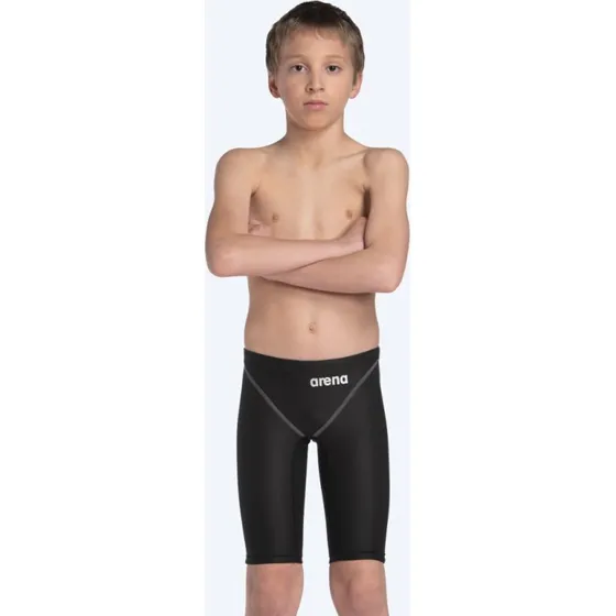 Arena Powerskin ST Next jongens wedstrijd zwembroek - Zwart