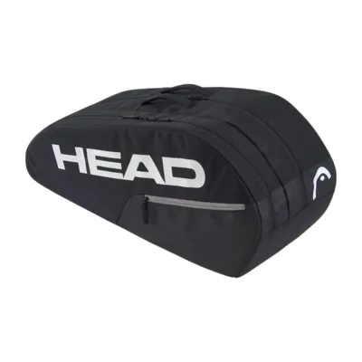 HEAD Base Racket Bag M - Zwart, Thermobag voor 4-6 Rackets