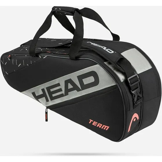 HEAD Team Racket Bag M Zwart - Thermobag voor 6 Rackets
