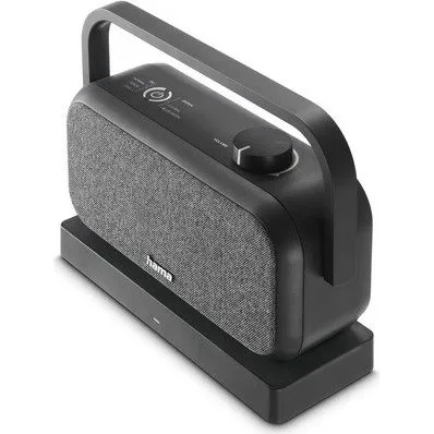 Hama 221849 Luidspreker voor TV, Zwart/Grijs