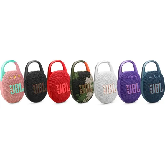 JBL Clip 5 Rood - Draadloze Bluetooth Speaker