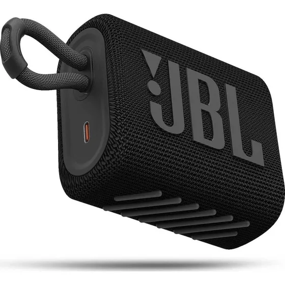 JBL GO 3 Bluetooth Speaker Zwart IP67 Waterdicht