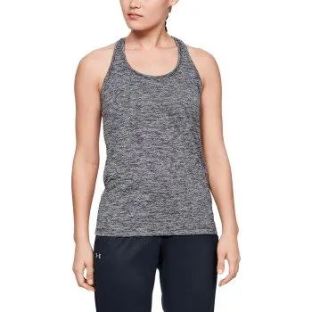 Under Armour Tech Twist Tanktop Zwart - Dames - Small