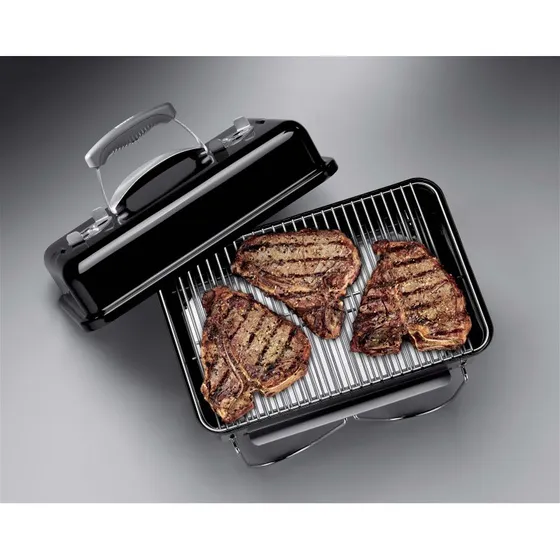 Weber Go-Anywhere Houtskoolbarbecue 53x31 cm Zwart