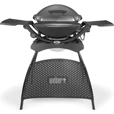 Weber Q 2400 Elektrische Barbecue met Onderstel Dark Grey