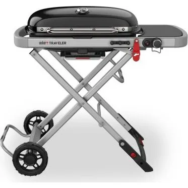 Weber Traveler Gasbarbecue - Draagbare BBQ voor Kamperen en Picknicken