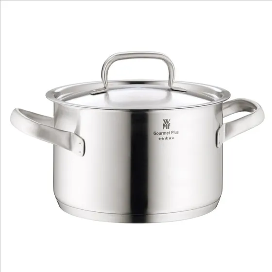 WMF Gourmet Plus Kookpan 20 cm, Mat Roestvrij Staal