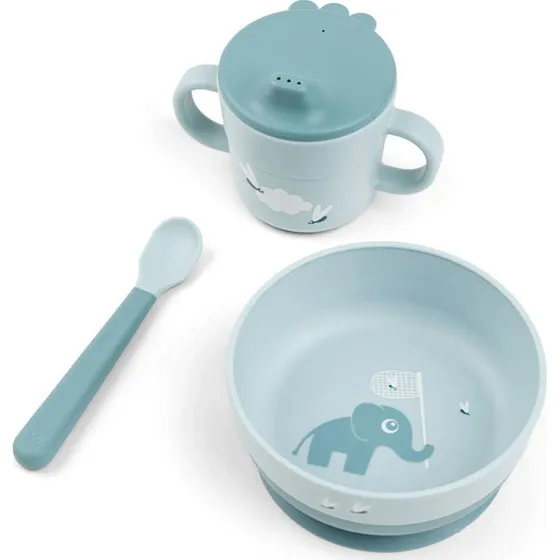 Done by Deer Foodie Eerste Maaltijdset Elphee Blauw