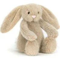 Jellycat Flufflet Bunny Fawn - Zachte Knuffel in Bruintint