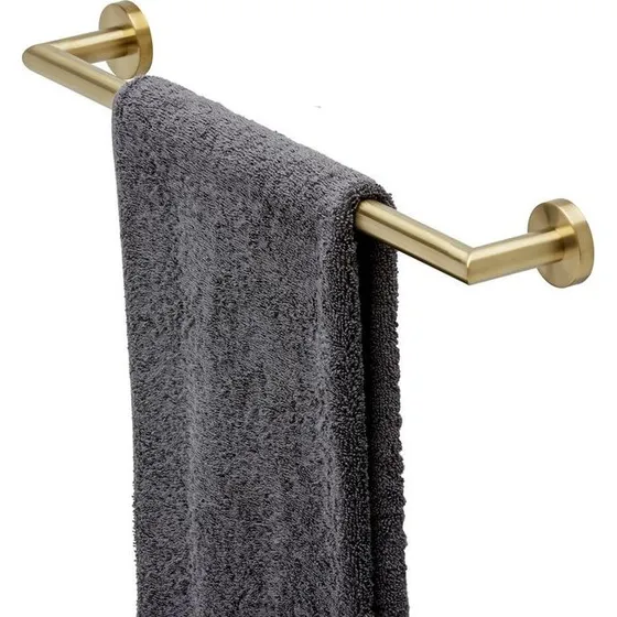 Geesa Nemox Handdoekrek 49,9 cm Geborsteld Goud