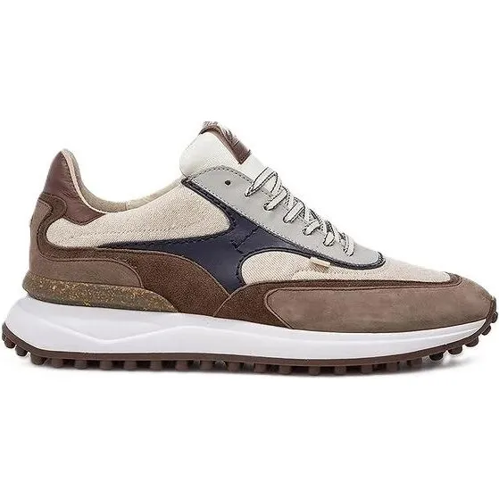Floris van Bommel Noppi Sneakers - Bruin Suède