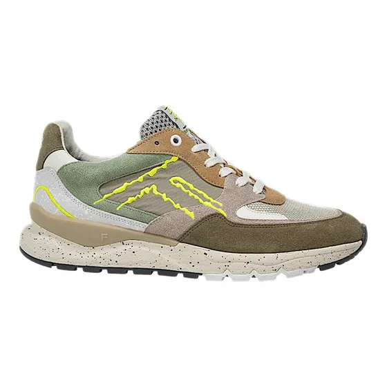 Floris van Bommel De Treener Sneakers - Groen Suède