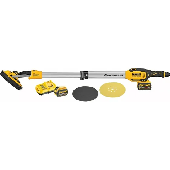 DeWALT DCE800T2 XR 18V Telescopische Lijadora Pladur 2x 6.0Ah