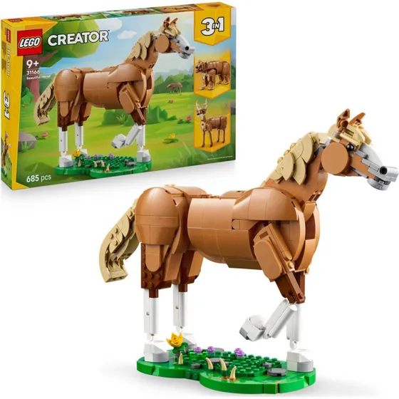 LEGO 31166 Creator Prachtig Paard 3-in-1